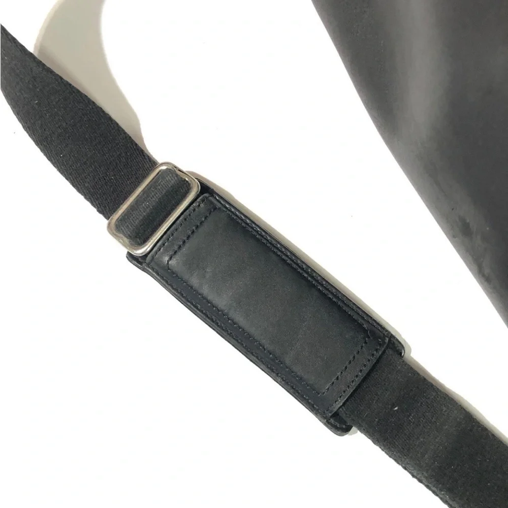 Coach Briefcase Black Leather H1S-5306 With Strap